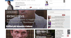 Desktop Screenshot of drejtesianekosove.com